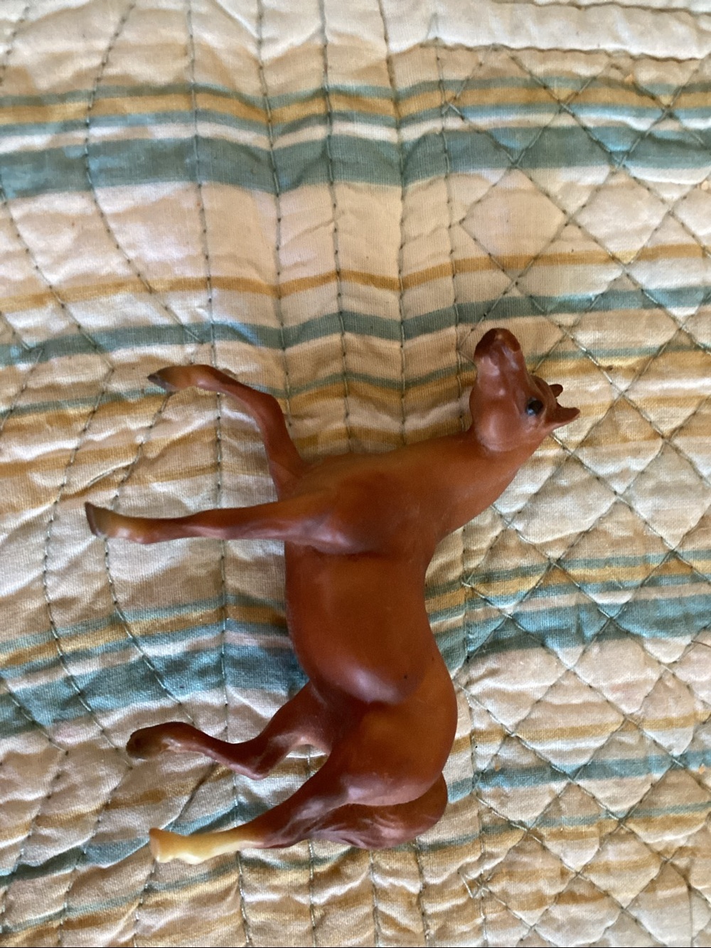Vintage Plastic breyer horse figuring Lot - Brown, Tan, White - Picture 4 of 11